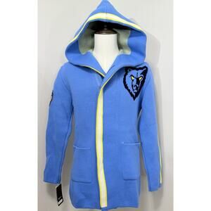 NEW GIII Sports Carl Banks Memphis Grizzlies Heavy Knit Sweater Jacket S $220